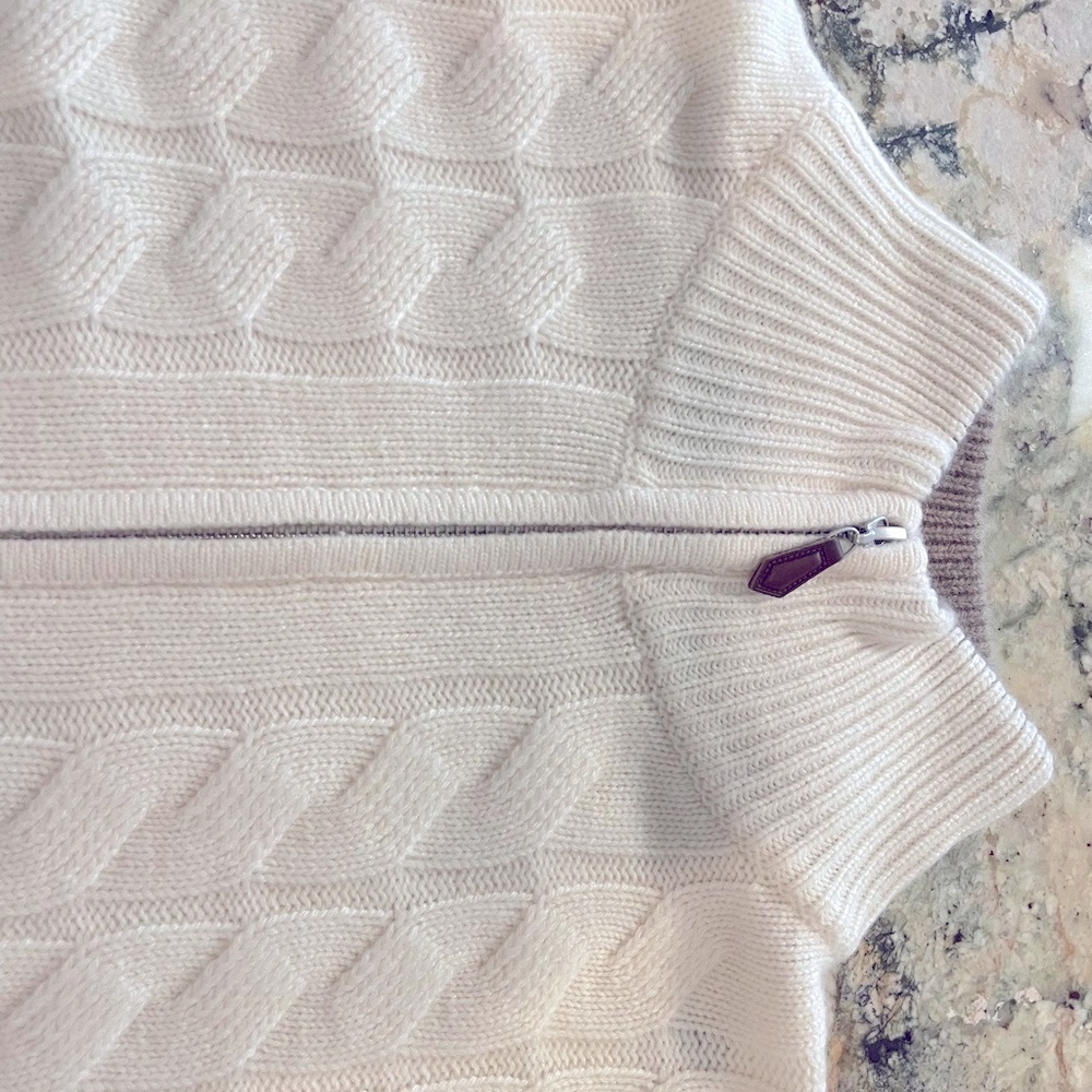 Patrick James Reserve Never worn gift.  Men’s cashmere, zip-up cardigan sweater.
